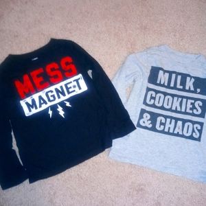 2 long sleeve shirts